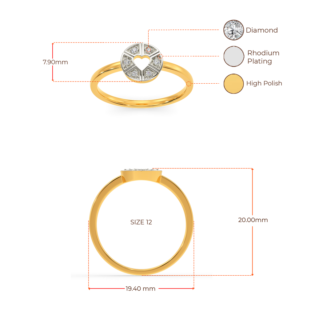 Memento Love Diamond Rings image