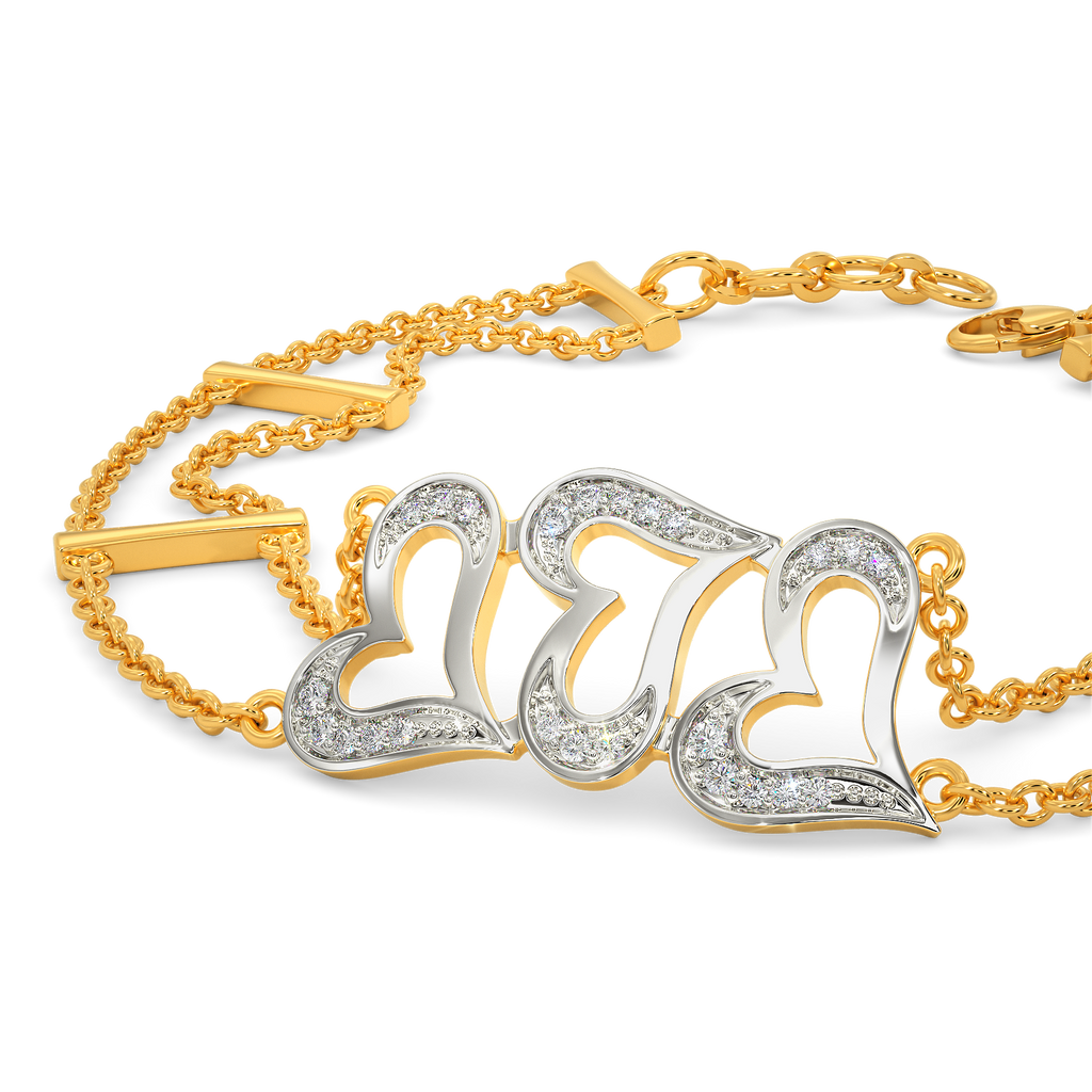 Love Mantra Diamond Bracelets