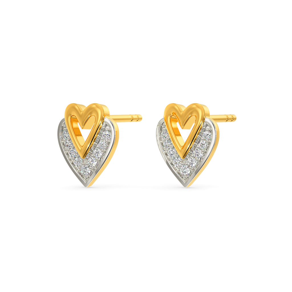 My Heart's Desire Diamond Earrings