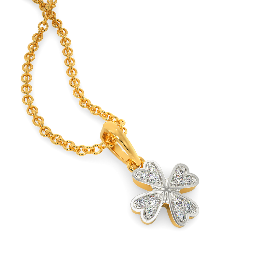 Groove In Love Diamond Pendants