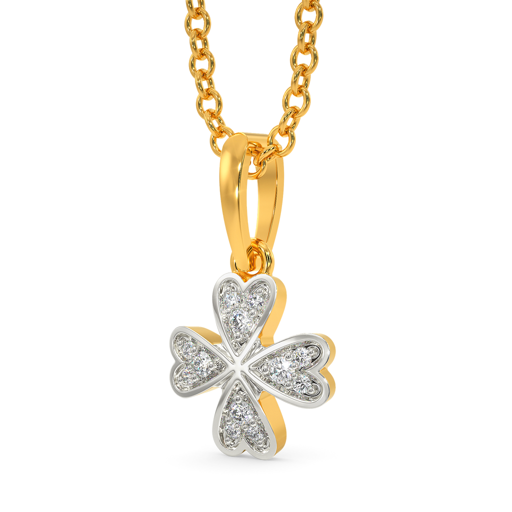 Groove In Love Diamond Pendants