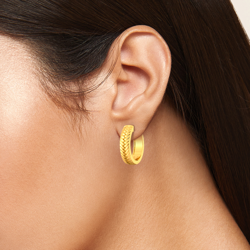 Rising Phoenix Gold Earrings