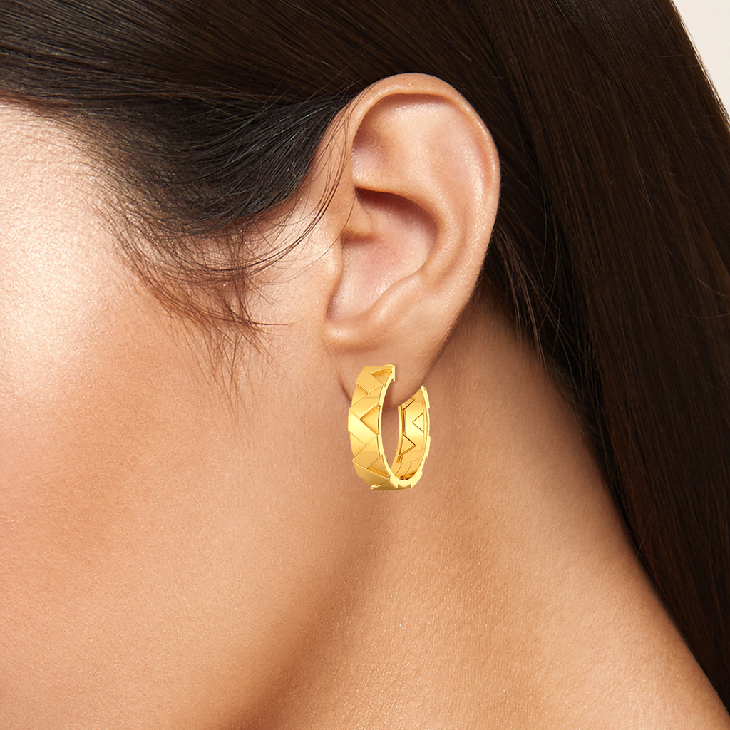 Marvel Gold Earrings