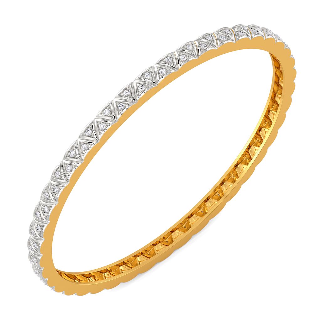 Trigon Tally Diamond Bangles