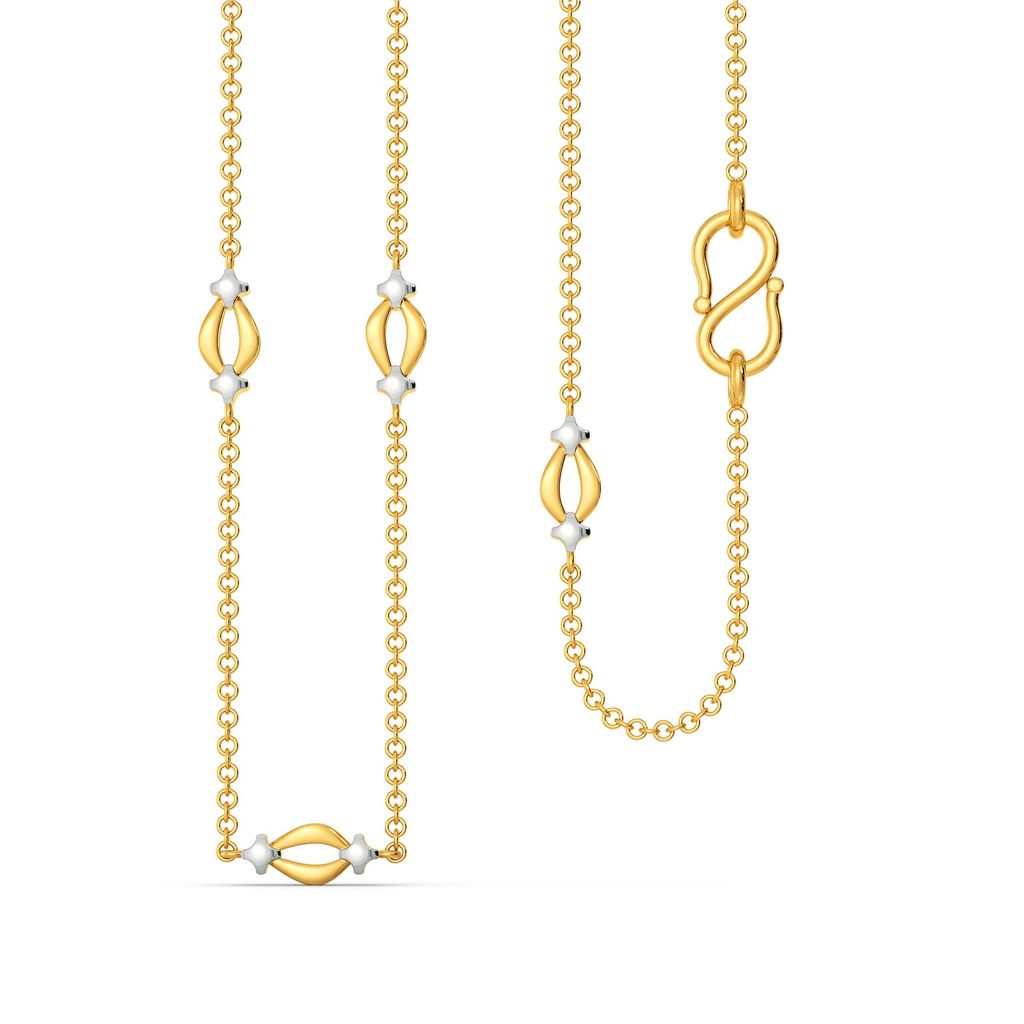 Star A Loop Gold Chains