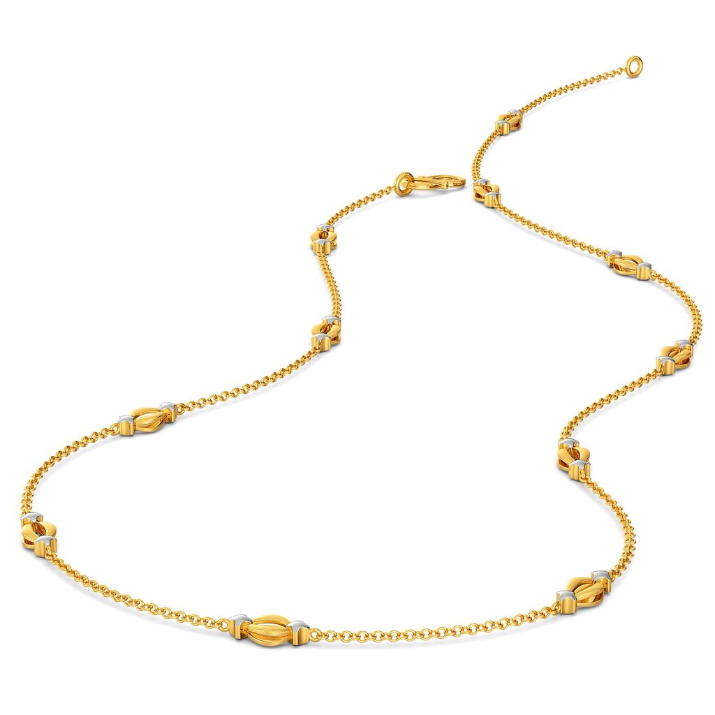 Star A Loop Gold Chains