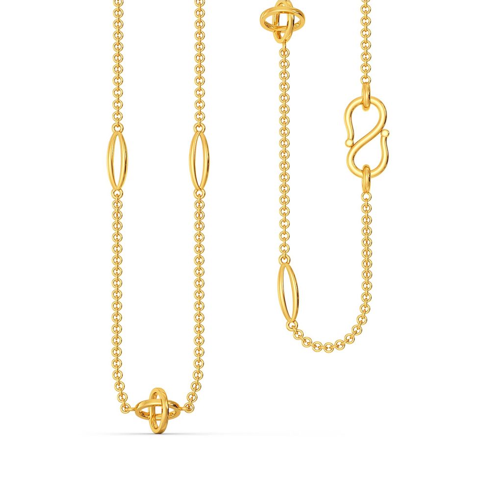 Hula Hoop Gold Chains