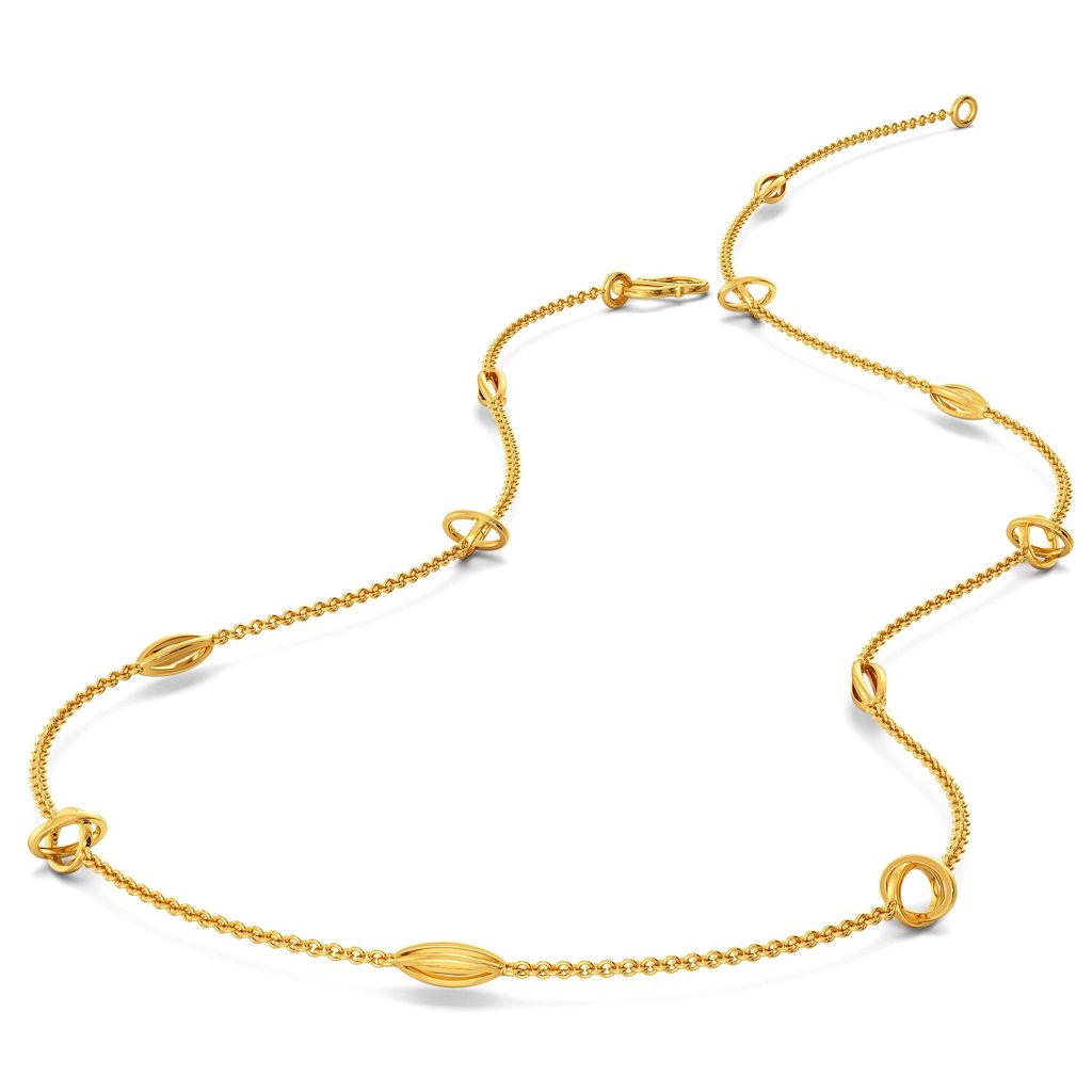 Hula Hoop Gold Chains