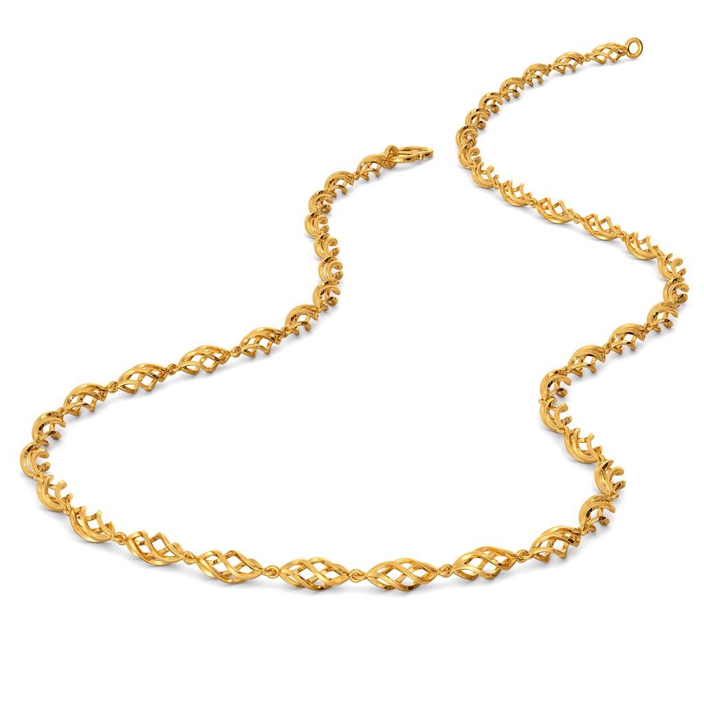 String A Loop Gold Chains