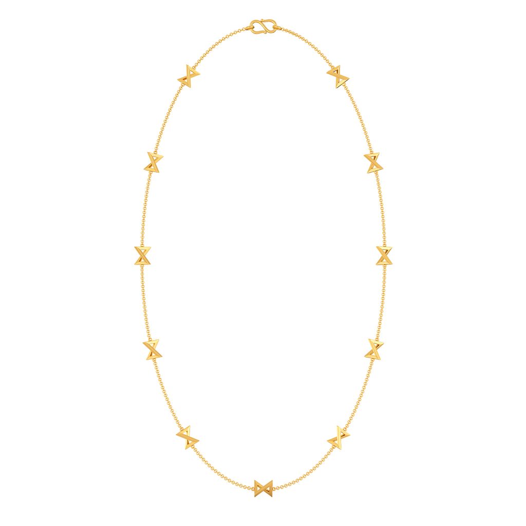Bow Burrows Gold Chains