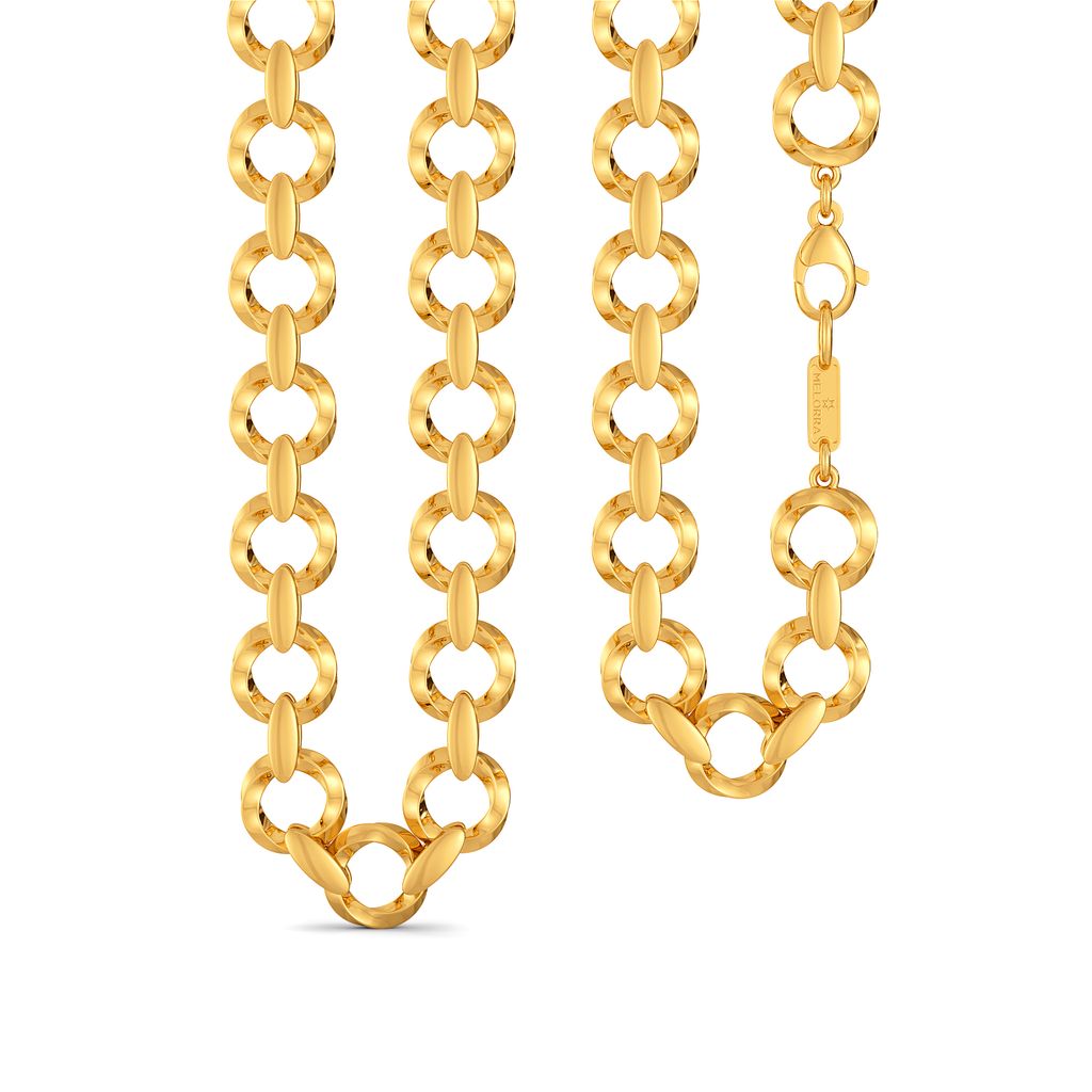 Whirl Winds Gold Chains