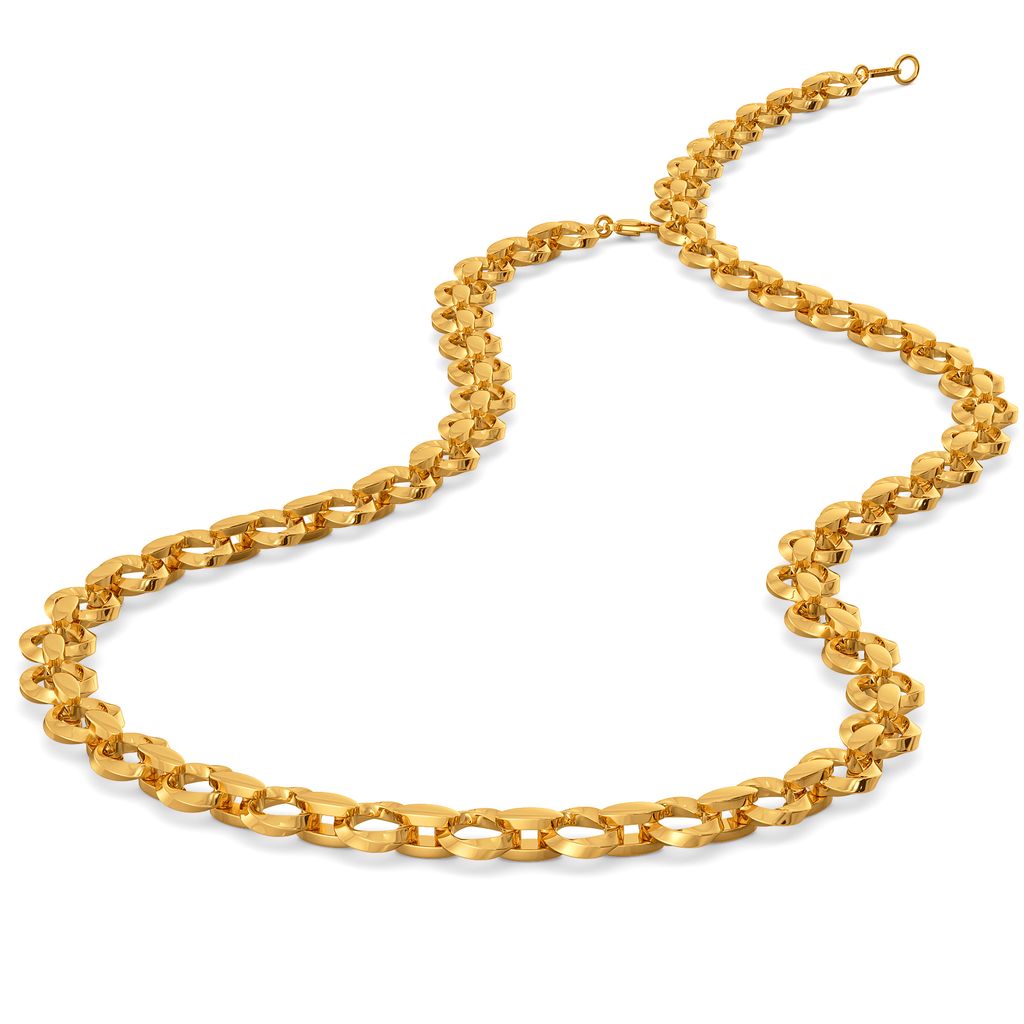 Whirl Winds Gold Chains