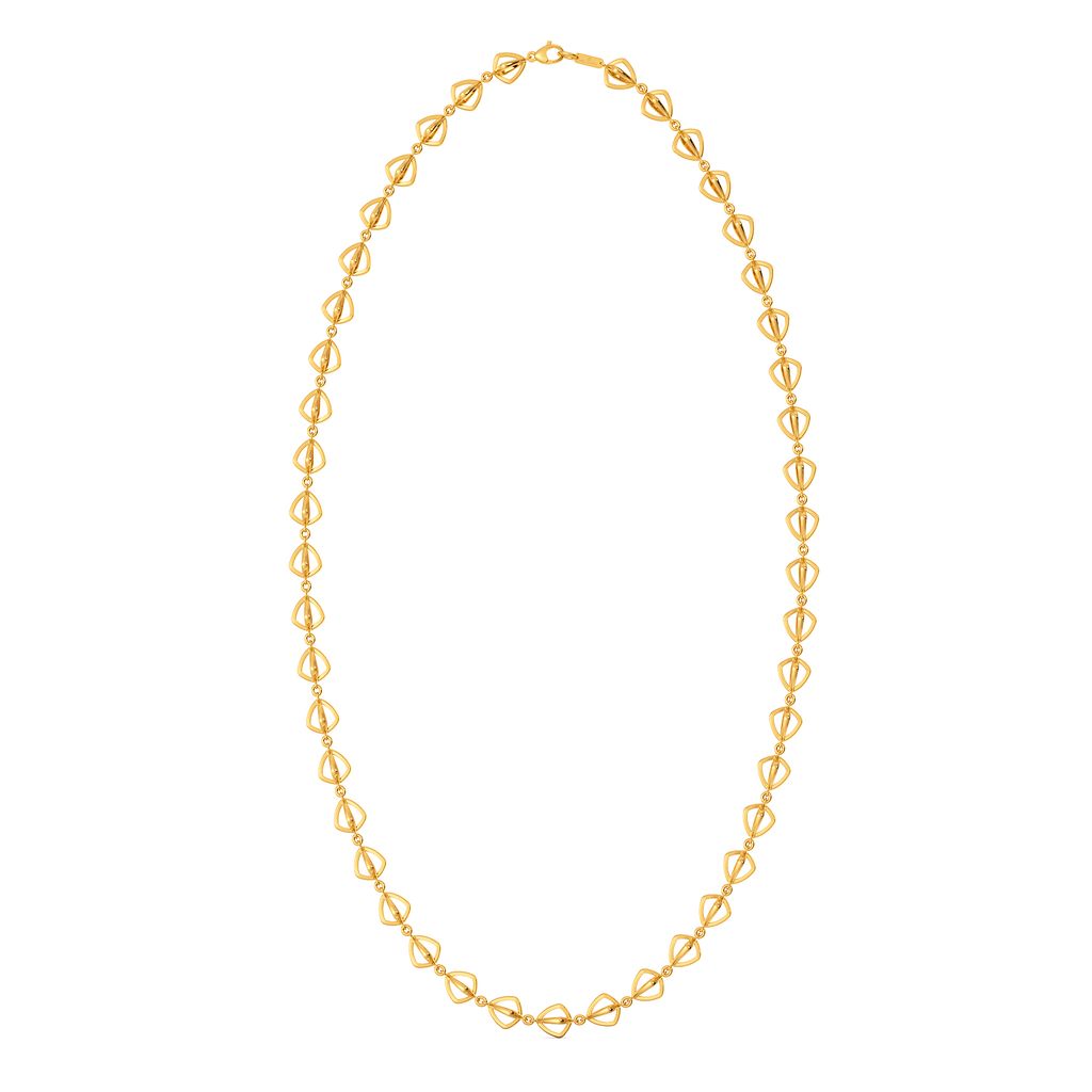 Tied Trios Gold Chains
