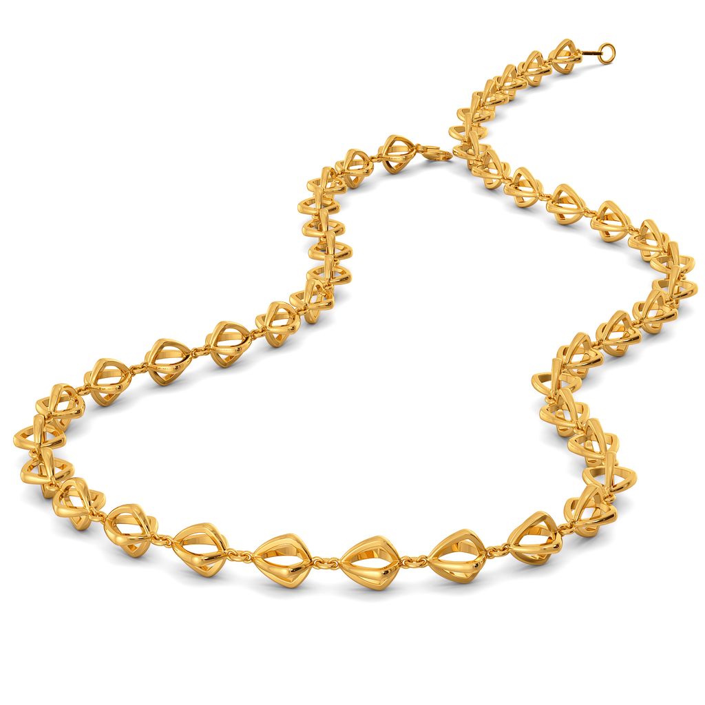 Tied Trios Gold Chains