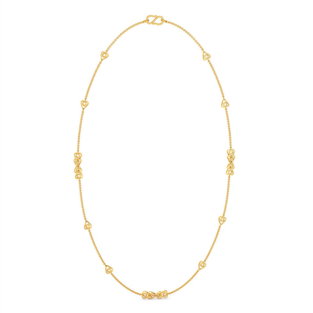 Curl of the Heart Gold Chains
