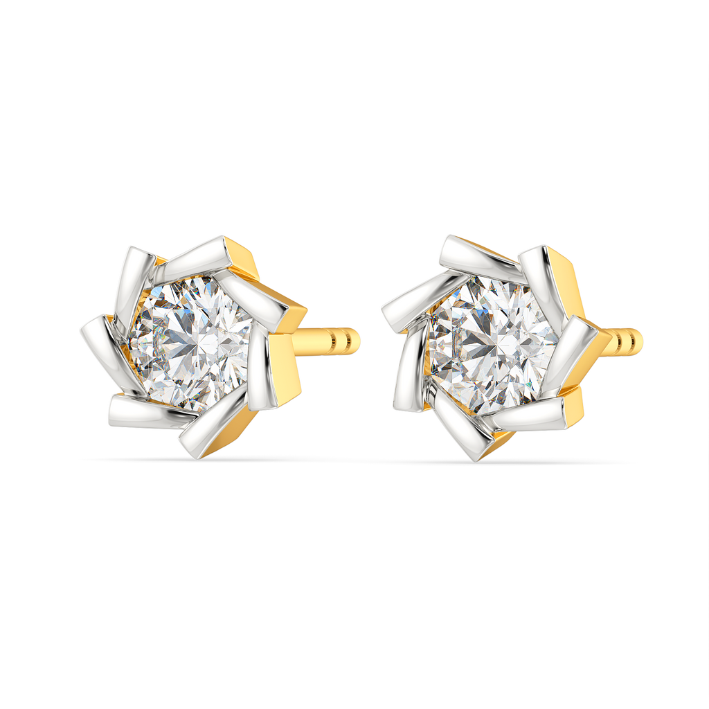 Autumnal Sunshine Diamond Earrings
