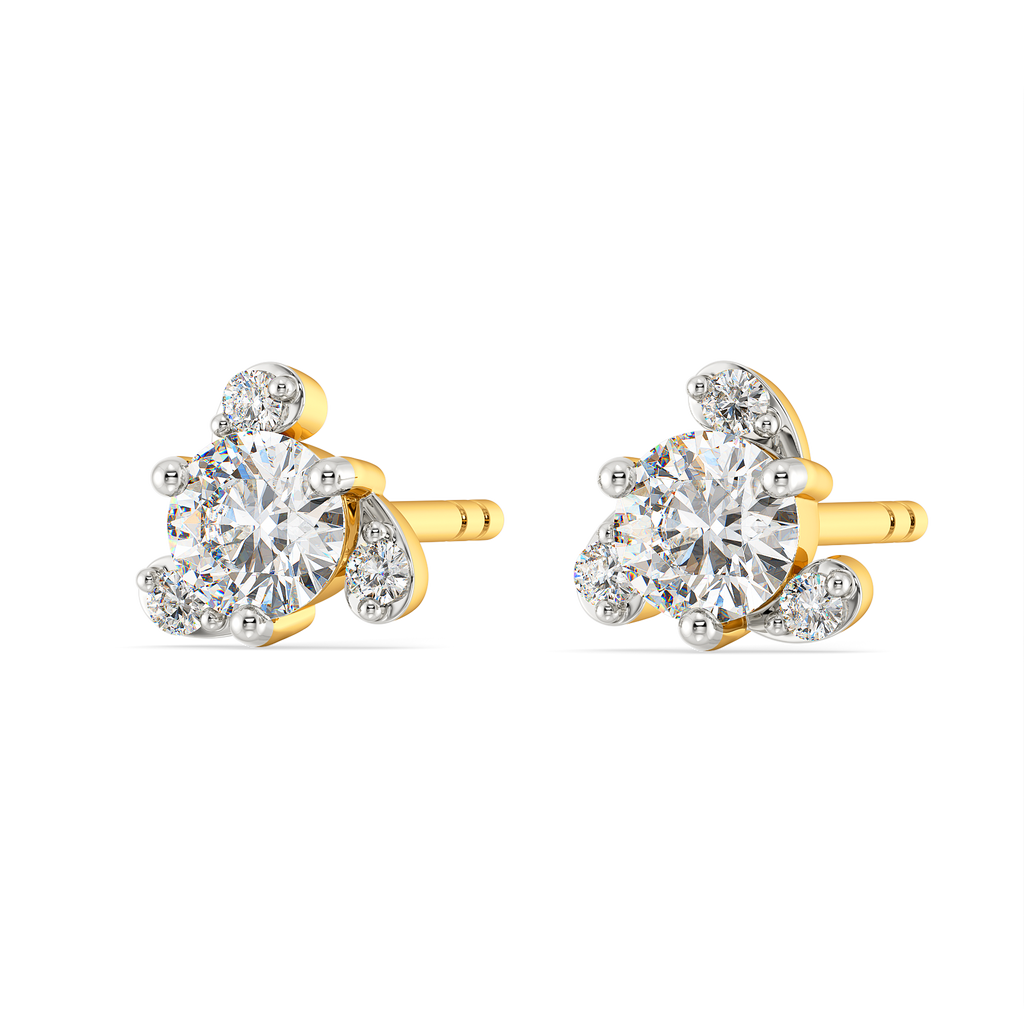 Magic Clasp Diamond Earrings