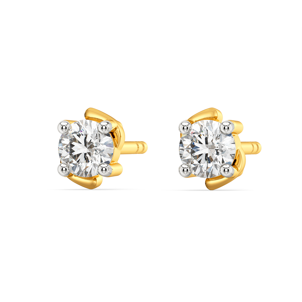 Keep It Minimal Diamond Earrings