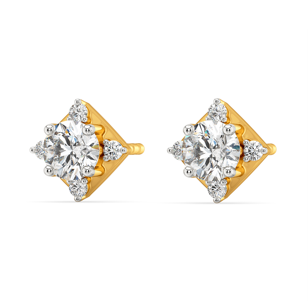 Tart Sharp Diamond Earrings