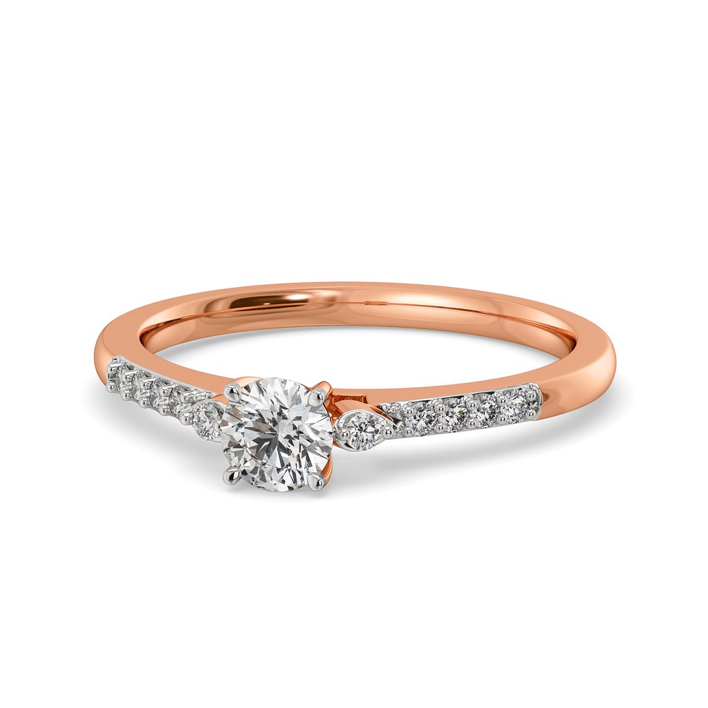 Rosalia Diamond Rings alternate view 2
