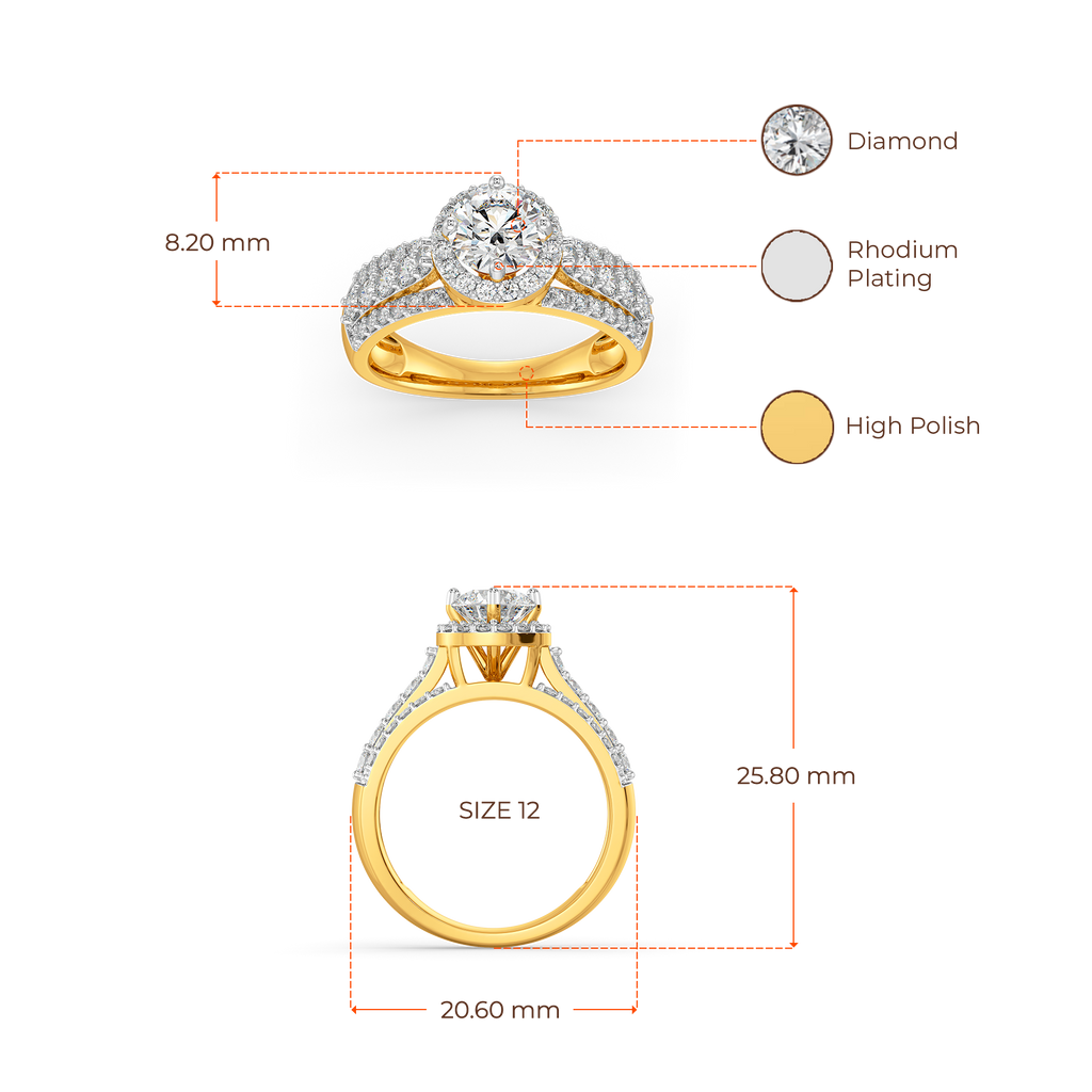 A Love Story Diamond Rings image