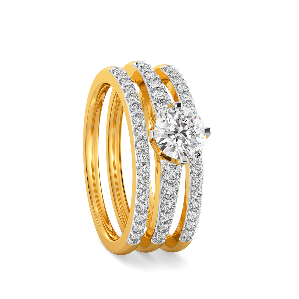 Make It Happen Diamond Rings alternate view 2
