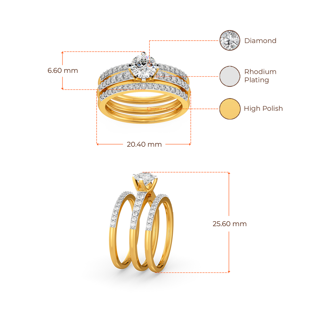Make It Happen Diamond Rings image