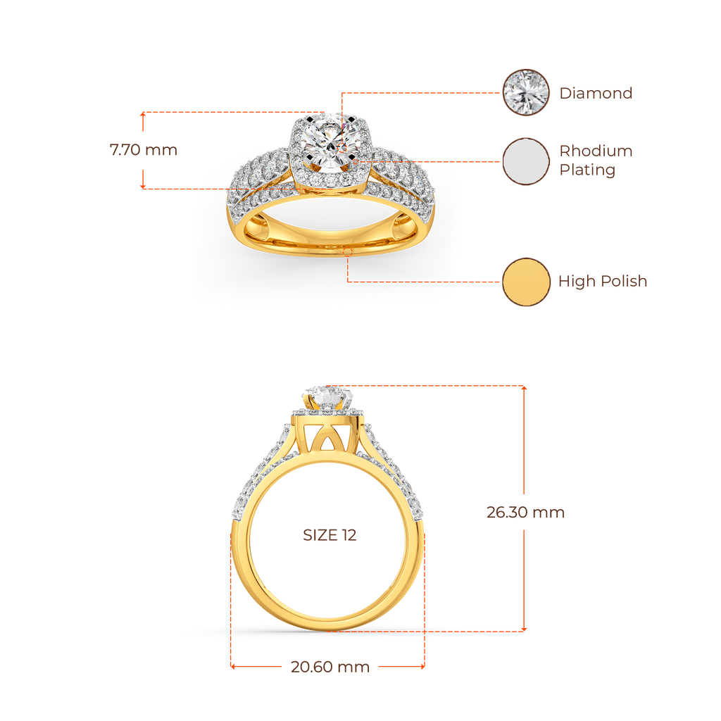 Just As You Are Diamond Rings image