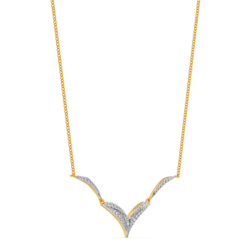Raspberry Beret Diamond Necklaces