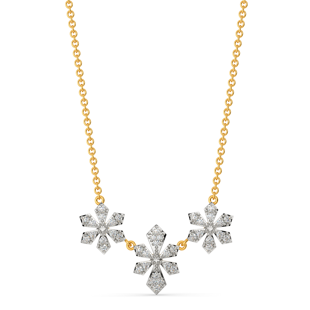 Snowbound Diamond Necklaces