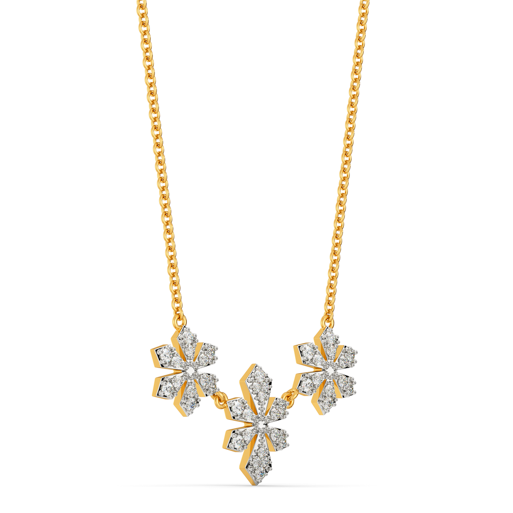 Snowbound Diamond Necklaces
