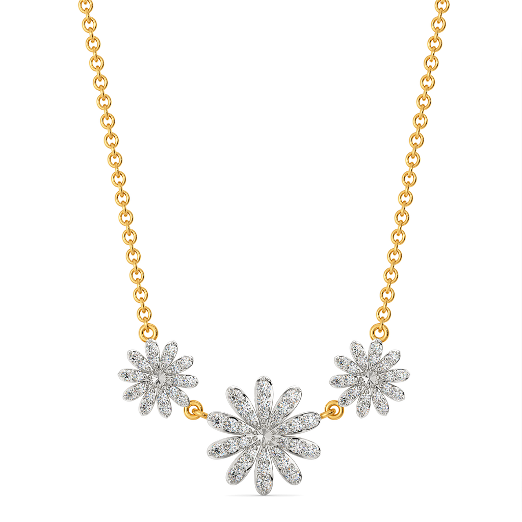 Floral Dreams Diamond Necklaces
