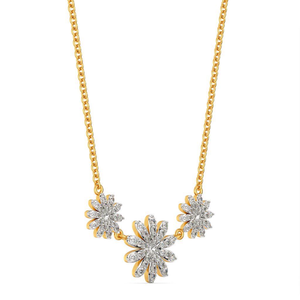 Floral Dreams Diamond Necklaces