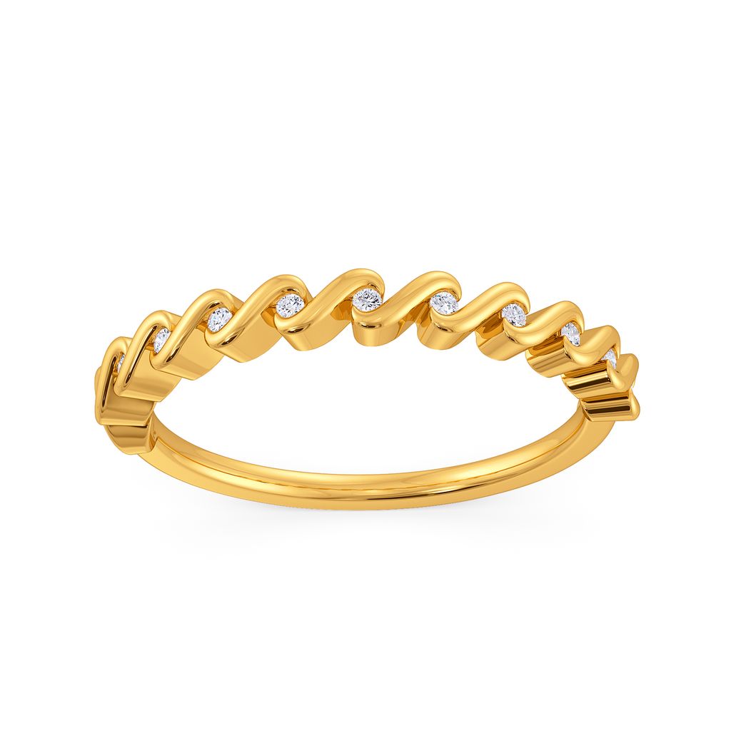 Curly Tales Diamond Rings alternate view 3