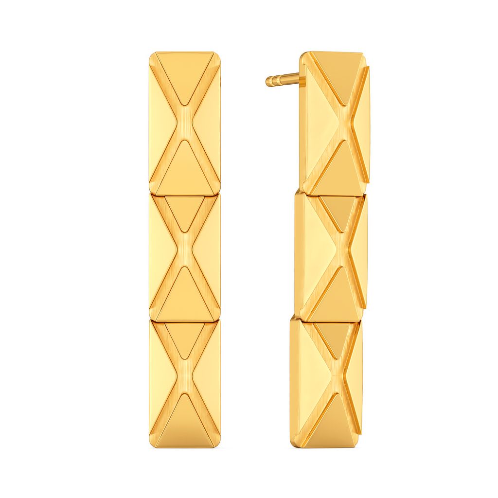 Sway With Me Gold Earrings