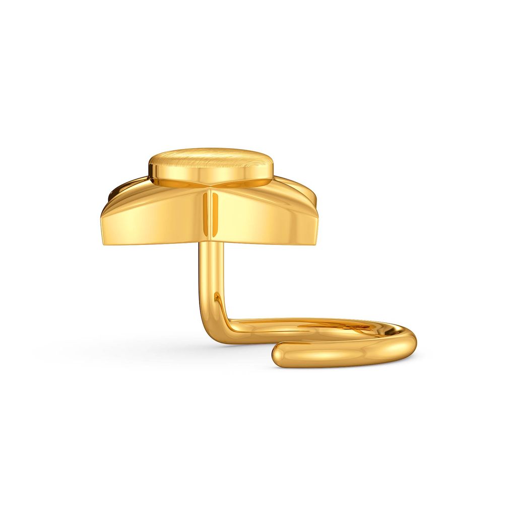 Star Studded Gold Nose Pins