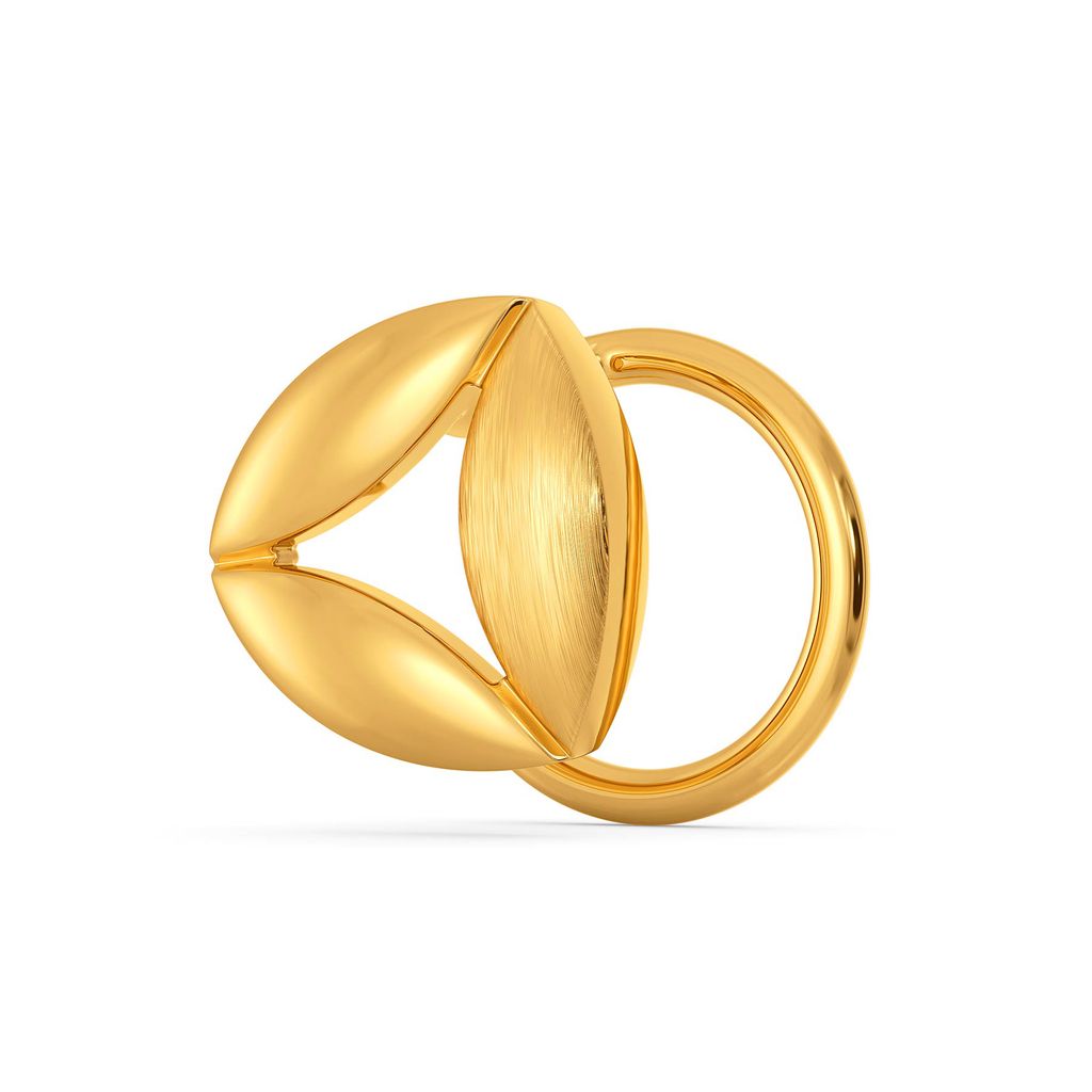 Refined Trio Gold Nose Pins
