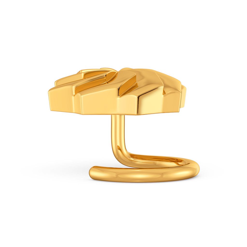 Urbane Hexa Gold Nose Pins