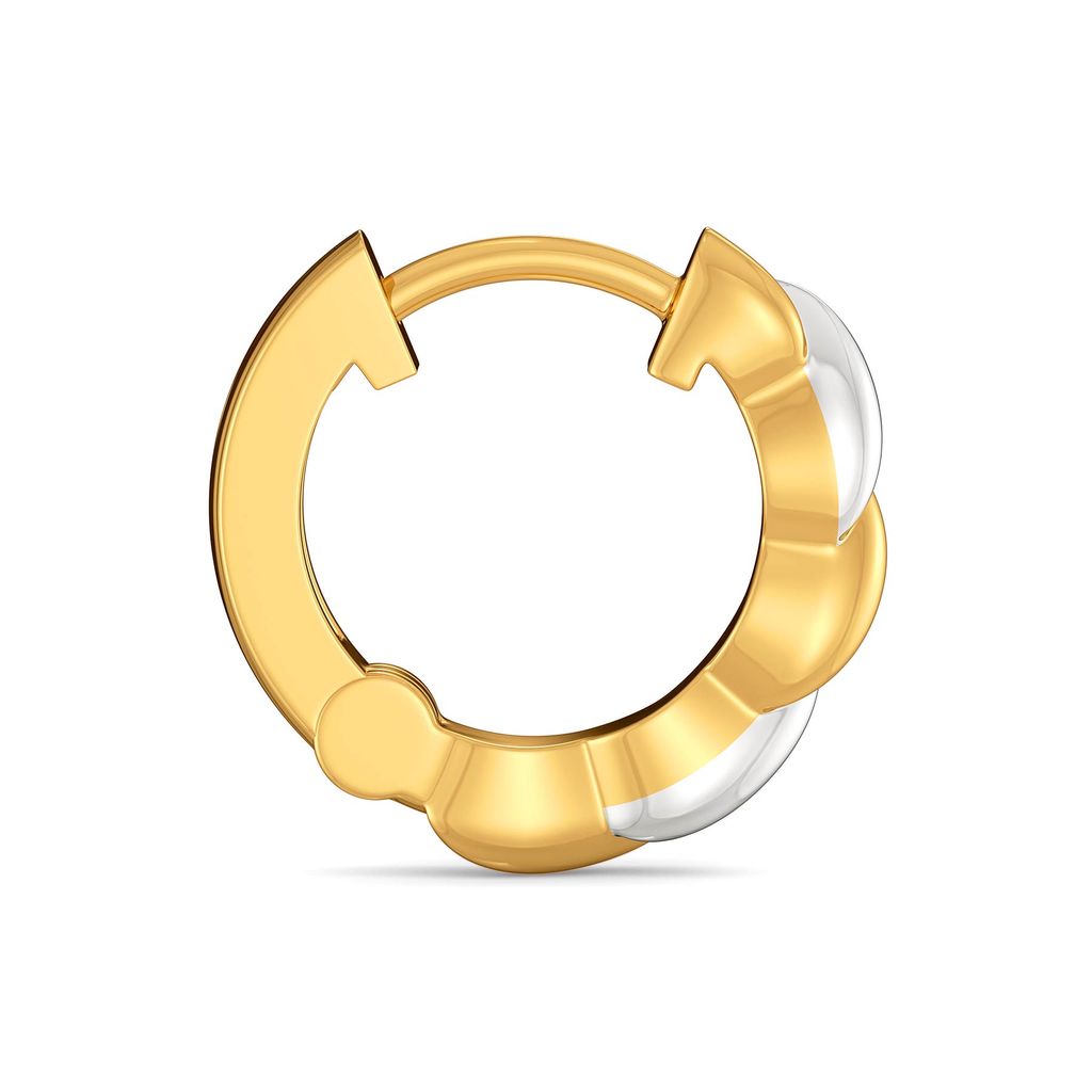 Twisty Tops Gold Nose Pins