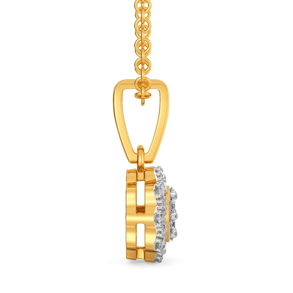 Wave Weather Diamond Pendants