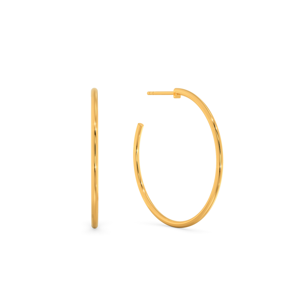 Interlooped Gold Earrings