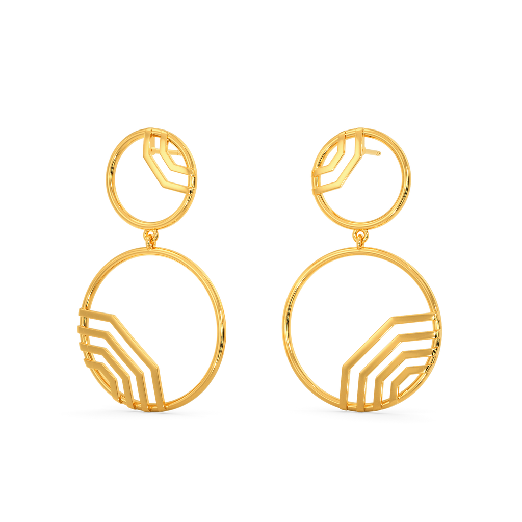 See You Through Gold Earrings