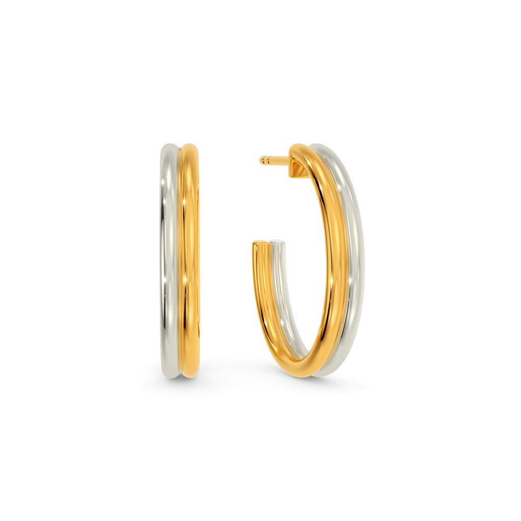 Frizzy Wizzy Gold Earrings