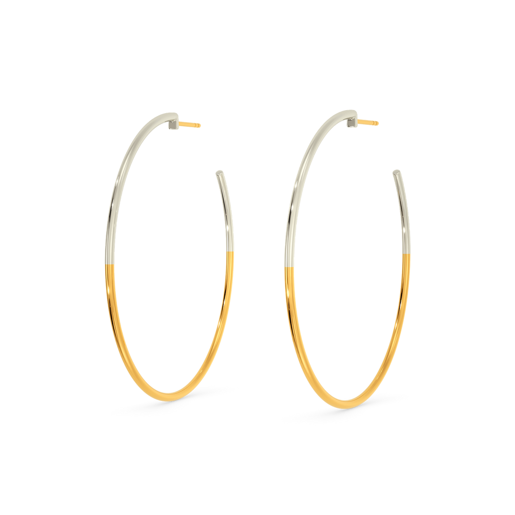 Hollow Tune Gold Earrings