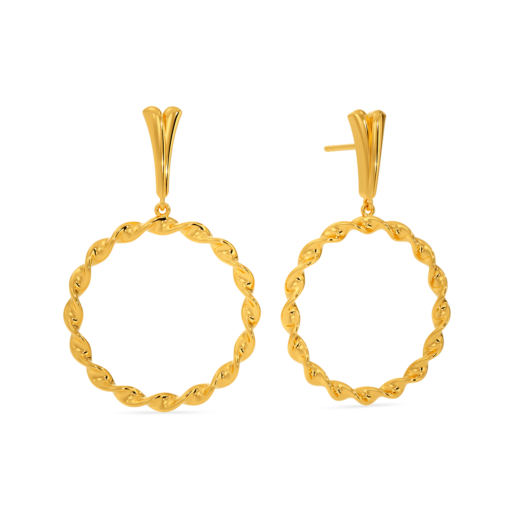 Aura Gold Earrings