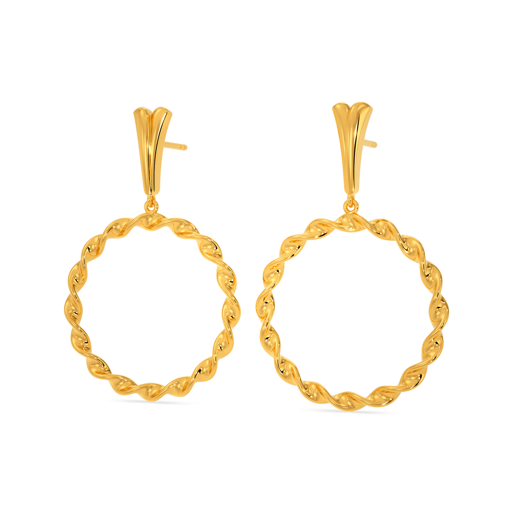 Aura Gold Earrings