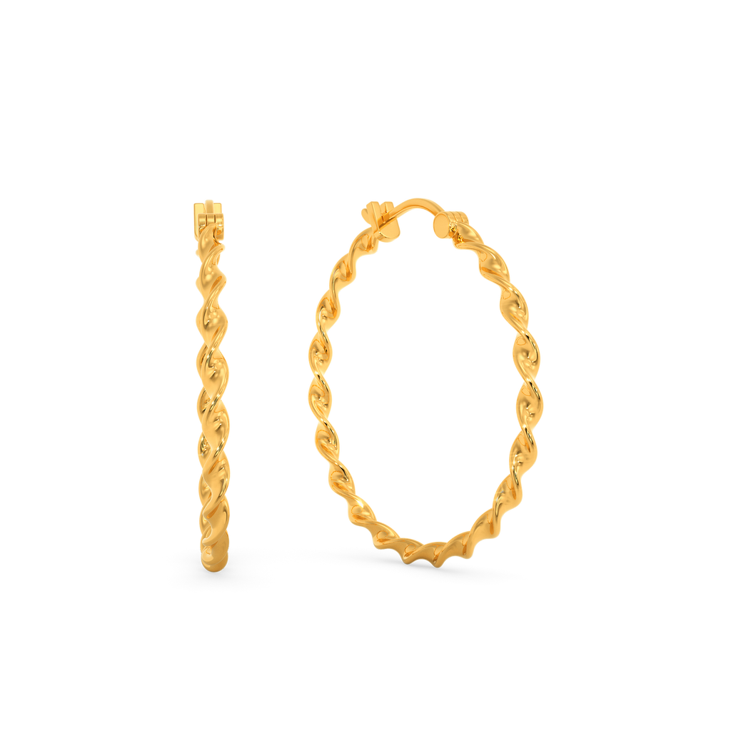 Tales N More Gold Earrings
