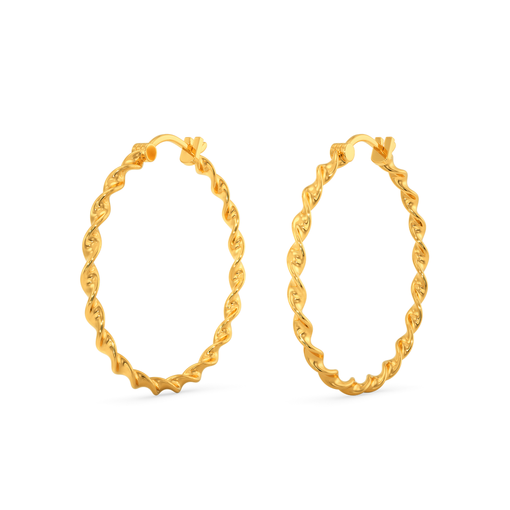Tales N More Gold Earrings