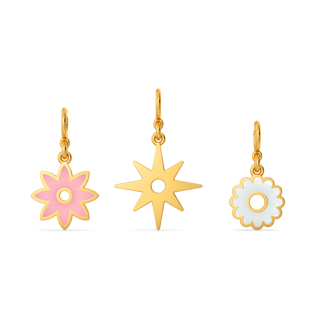 Blingy Charm Gold Charms