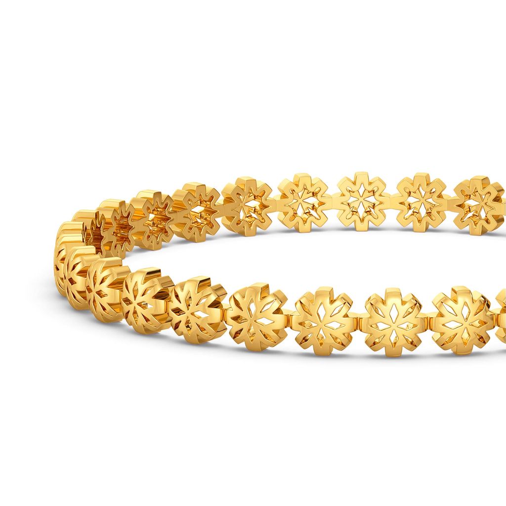 Stellar Whims Gold Bangles